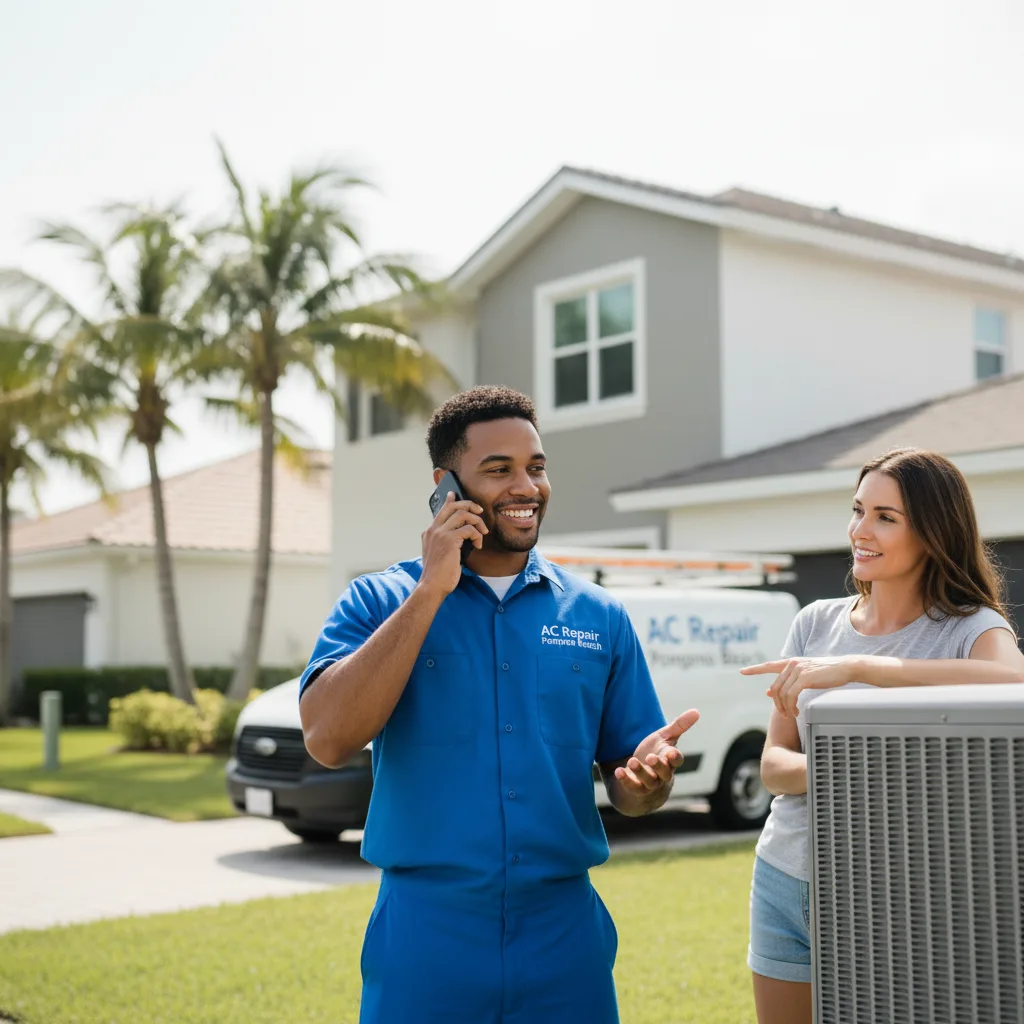 AC Repair Pompano Beach customer support in Sabinal